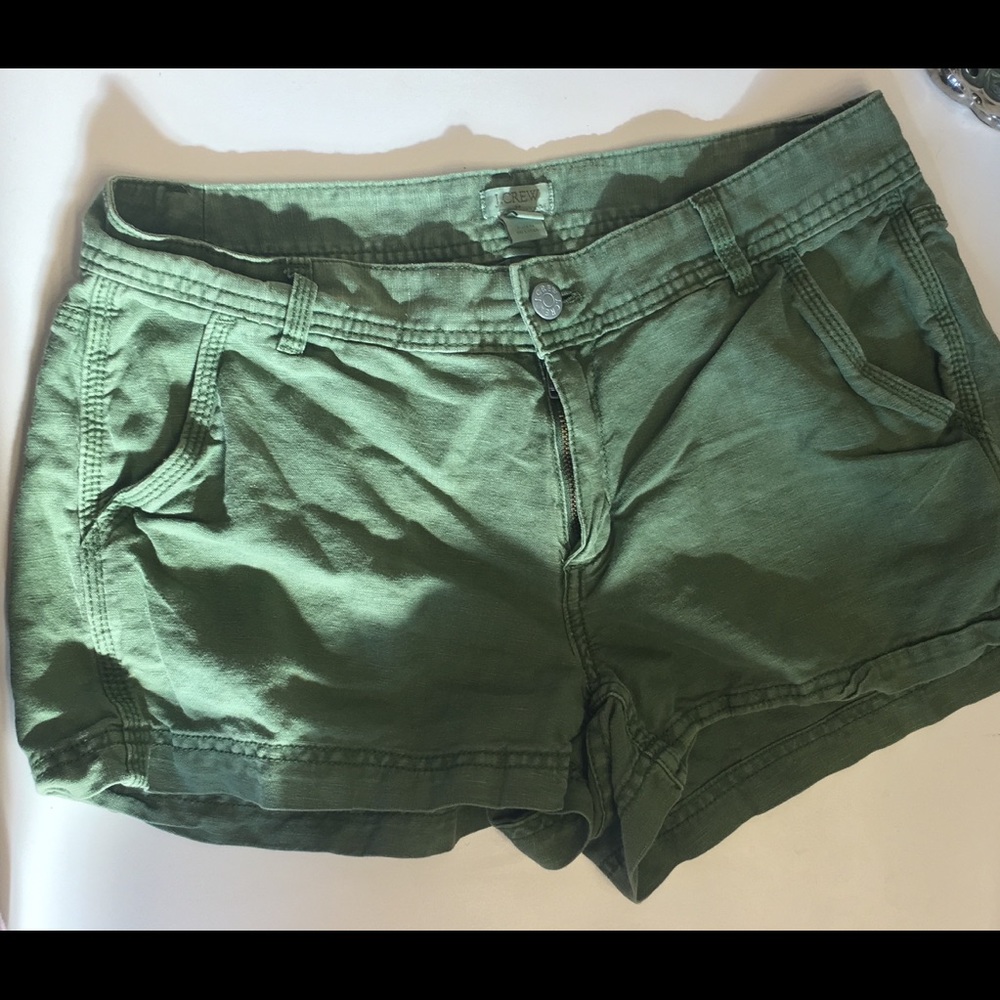 J. Crew Olive Green Shorts